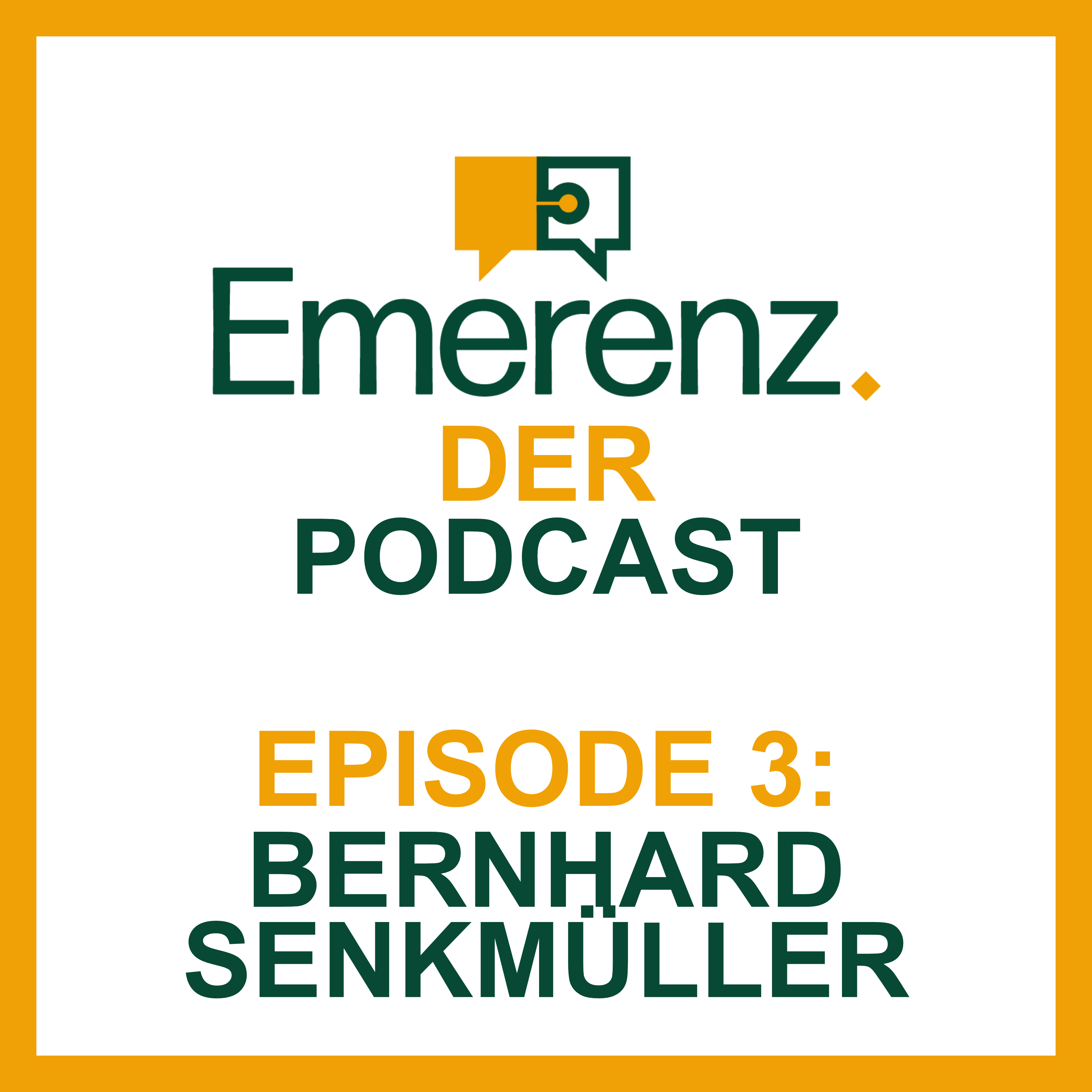 Aufs Wesentliche konzentrieren. Episode 3 mit Bernhard Senkmüller